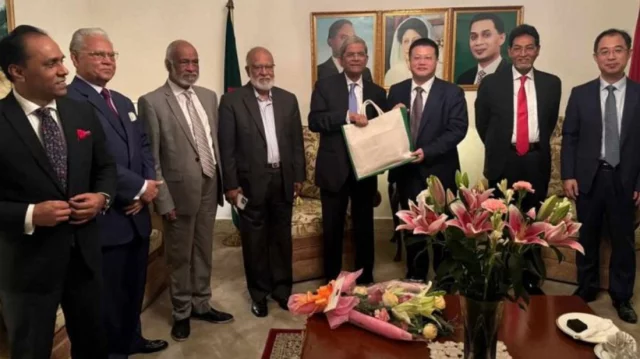 বিএনপির সঙ্গে ঢাকায় নিযুক্ত চীনা রাষ্ট্রদূতের সৌজন্য সাক্ষাৎ